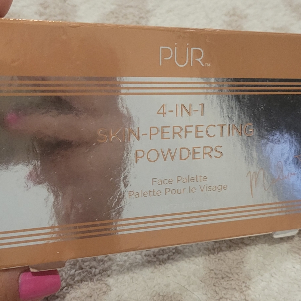 Pur 4-in-1 Skin-Perfecting Powders Face Palette In Medium Tan